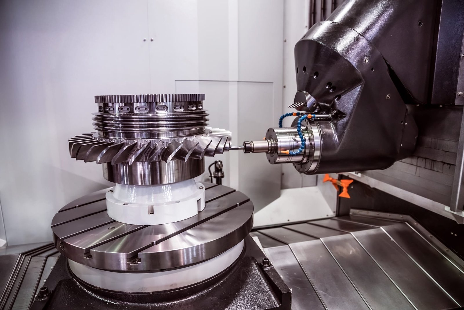 Metalworking CNC milling machine.