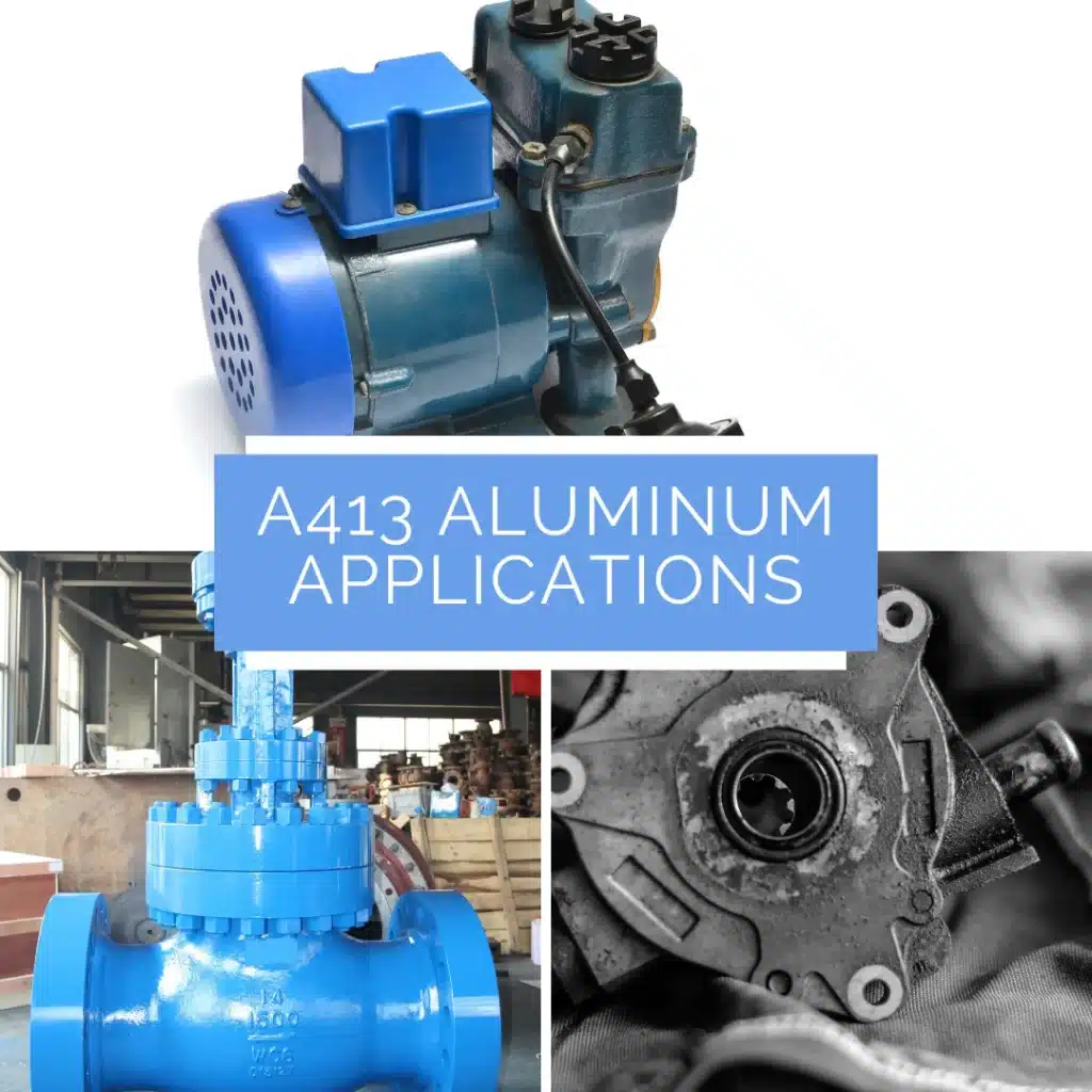 A413 Aluminum Alloy: Achieving Superior Pressure Tightness in Die Casting 3 A413 aluminum applications: thin-wall die-cast housings, pump bodies, compressor covers, electronic enclosures