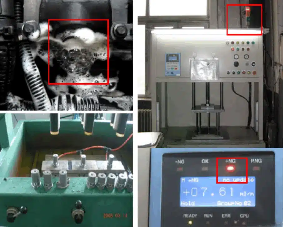 Aluminum Die Casting Defects: Top 8 Internal Problems and Fixes 7 Aluminum die casting leakage failure during air-pressure/underwater leak test