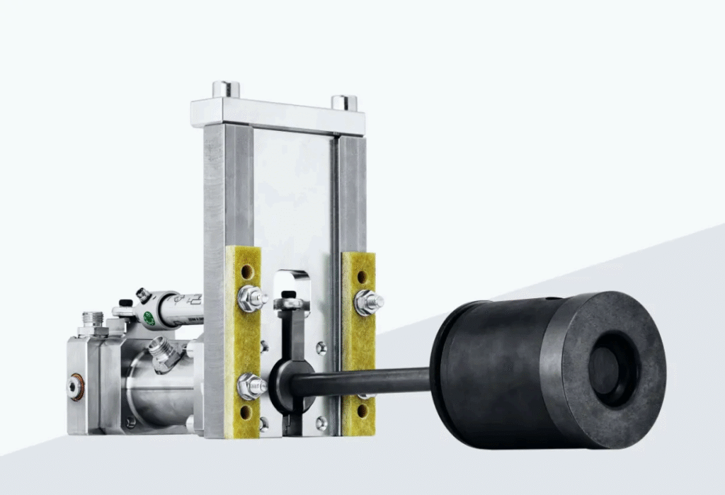 Hydraulic vacuum valve for high pressure die casting molds