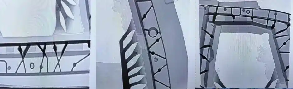 How to Use Numerical Simulation to Prevent Defects in Large Die Castings: 5 Powerful Lessons from Automotive HPDC 11 汽车车门铸件的X射线检测结果1