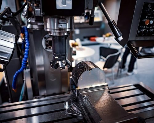 Metalworking CNC milling machine.