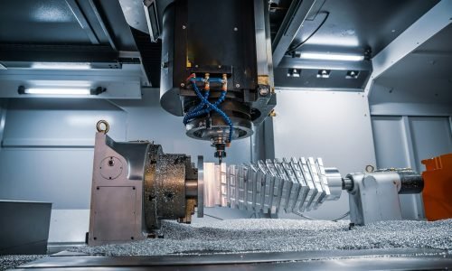 Metalworking CNC milling machine.